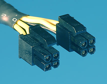 4+4 Pin +12 Volt Connector