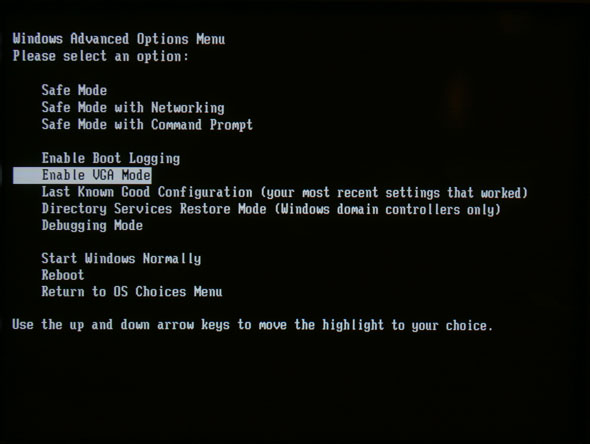 Windows 98에서 위험하지 않은 모드로 전환하는 방법