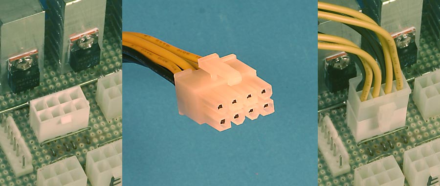 8 Pin EPS +12 Volt Connector