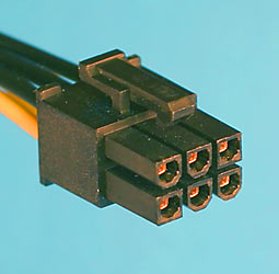 6 pin PCI Express power cable